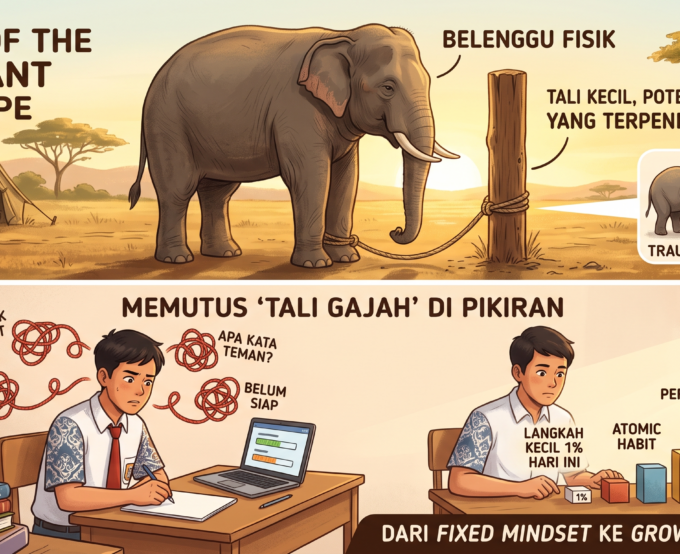 Memutus "Tali Gajah" di Pikiran kita: Cara Ampuh Mengatasi Mental Block bagi Siswa