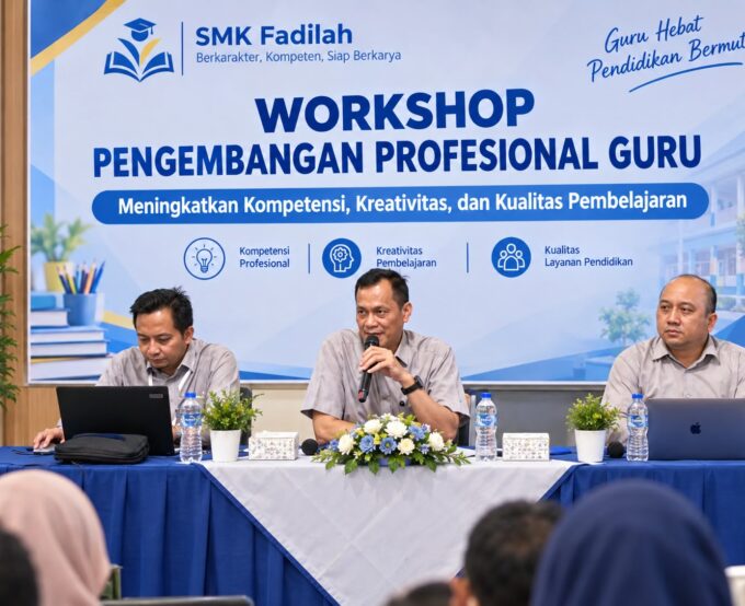 Integrasikan Teknologi dan Pedagogi, SMK Fadilah Mantapkan Mutu Belajar Siswa Lewat Workshop Guru